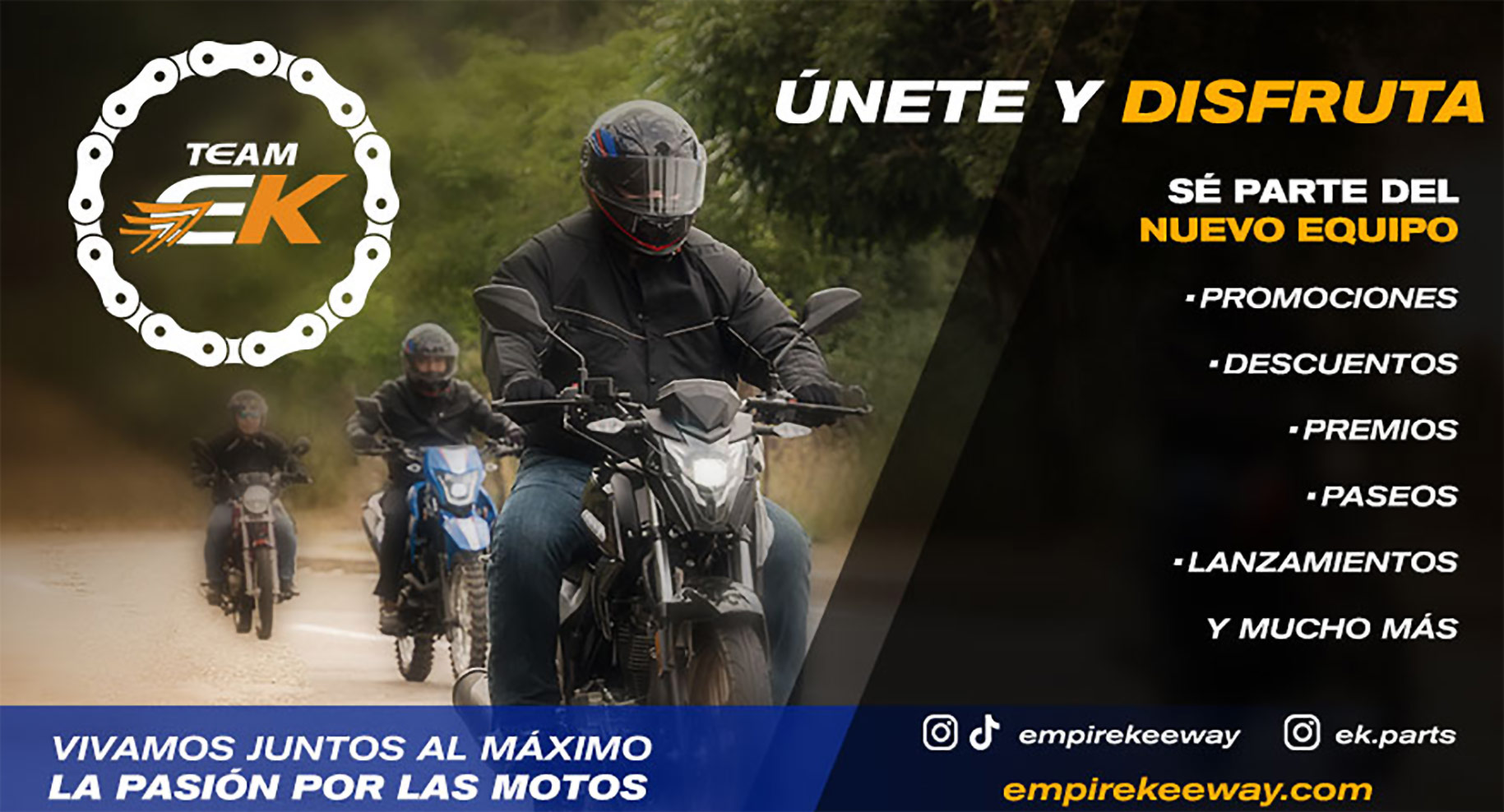 Nuevo Team EK unirá a los fanáticos de las motos en Venezuela