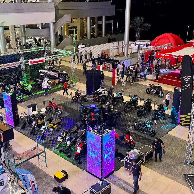 Stand 360° de EK en la ExpoMoto 2025