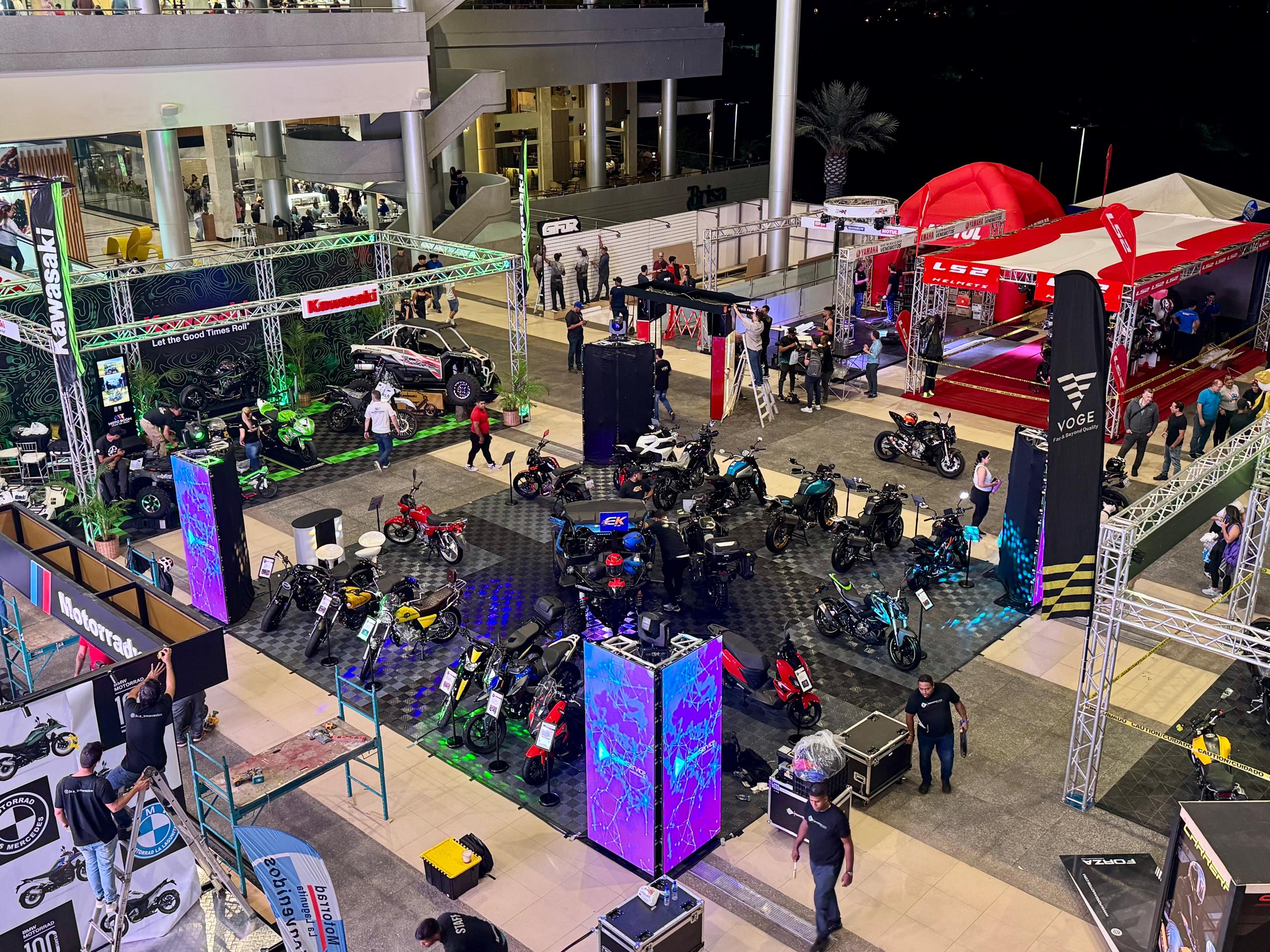 EK y nuestras marcas CFMOTO y QJMOTOR movimos la ExpoMoto Venezuela