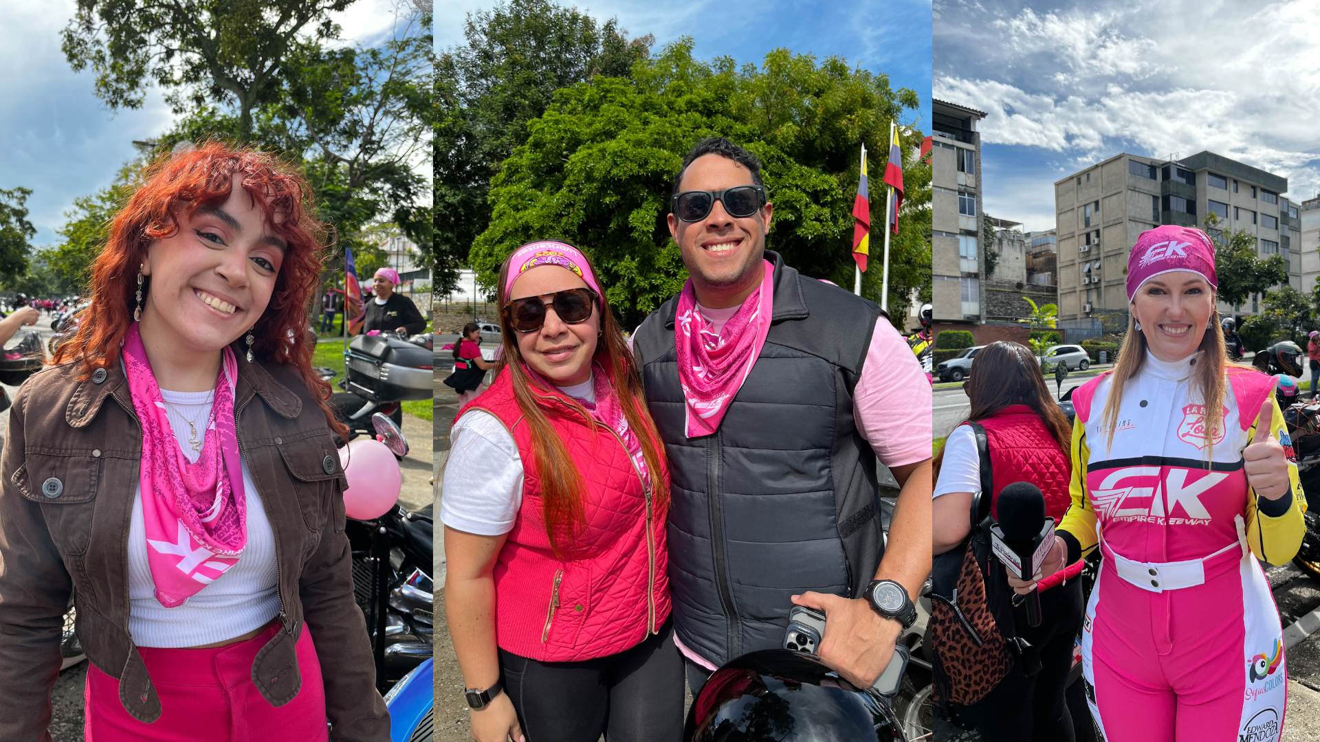 Más de 4000 personas se unieron a la cruzada rosa con EK y La Ruta de Lola