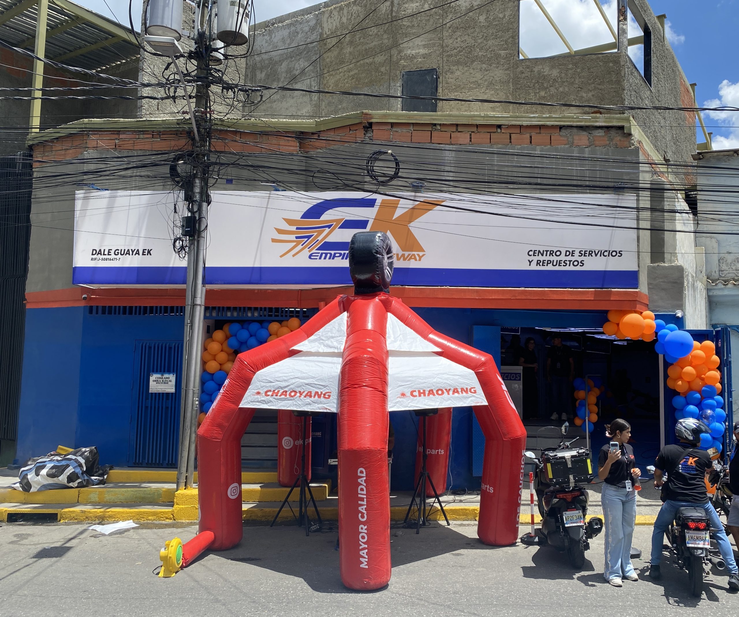 En EK inauguramos centro de servicios Dale Guaya en Catia