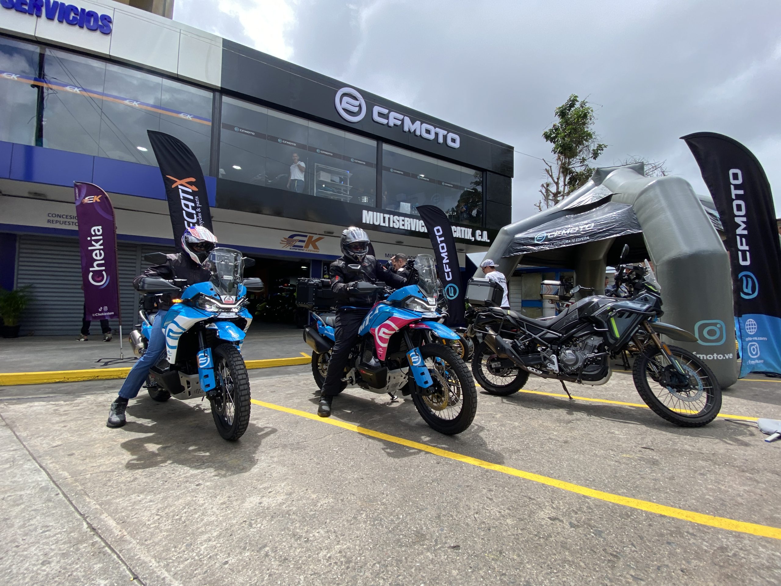 CFMOTO llega a Los Teques con Multiservicios Necatix de EK
