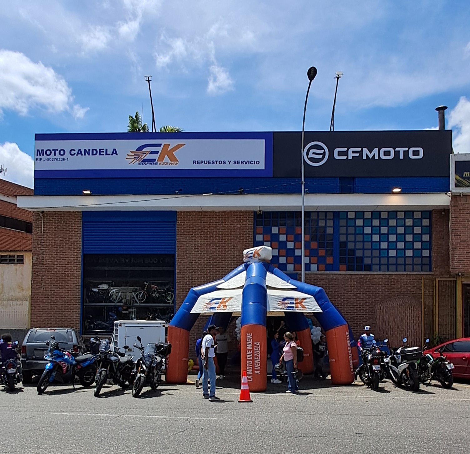 Moto Candela de Empire Keeway arranca con nueva sede y financiamiento en Guarenas