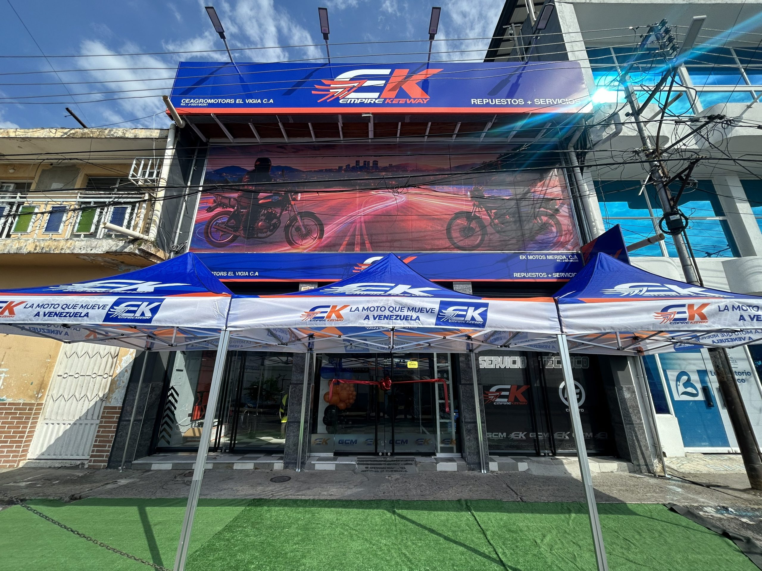 EK reinauguró Ceagromotors El Vigía con nueva imagen y propuesta innovadora