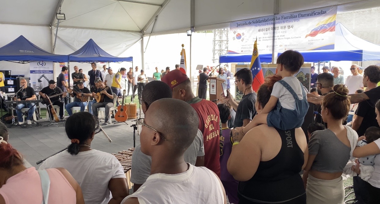 Buen Vecino y la embajada en Venezuela conmemoraron el Día Nacional de Corea en La Guaira