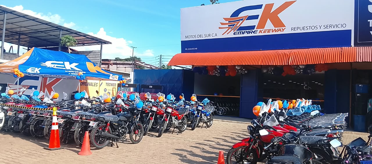 EK llega a la Gran Sabana con Motos del Sur en Santa Elena de Uairén